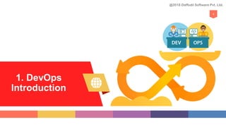 1. DevOps
Introduction
4
@2018 Daffodil Software Pvt. Ltd.
 
