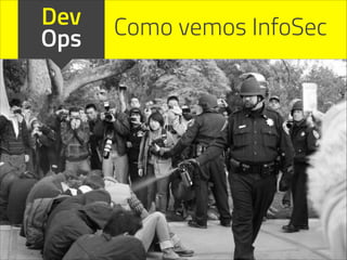 Dev
Ops Como vemos InfoSec
 