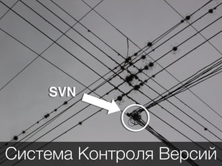 Система Контроля Версий
SVN
 