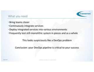 DevOps Patterns to Enable Success in Microservices | PDF