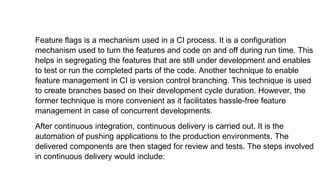 controlling code execution flow at runtime: the power... DevOps Practices in a Nutshell | PPTX