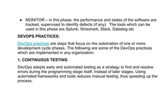 DevOps Practices in a Nutshell | PPTX