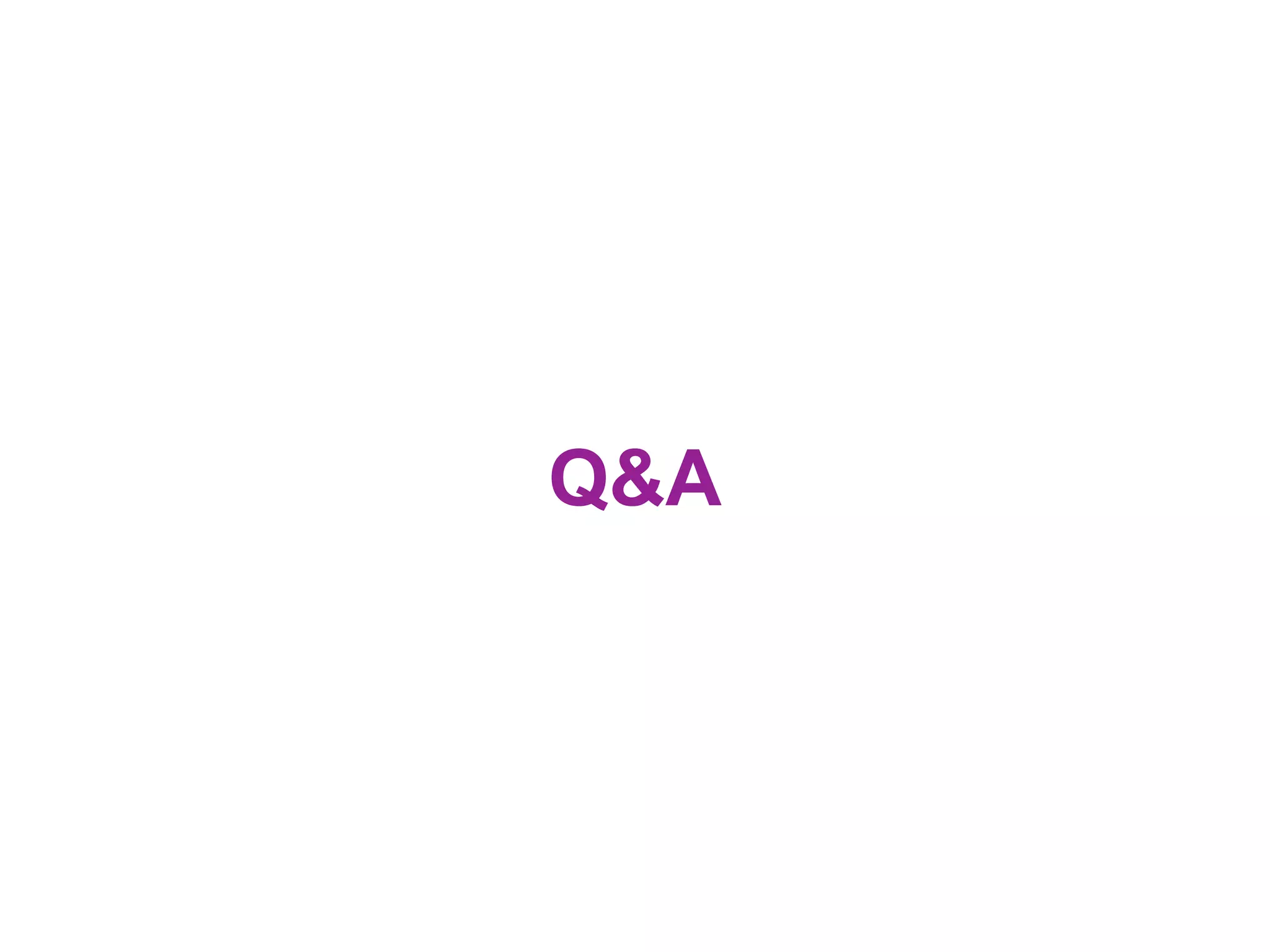 Q&A 