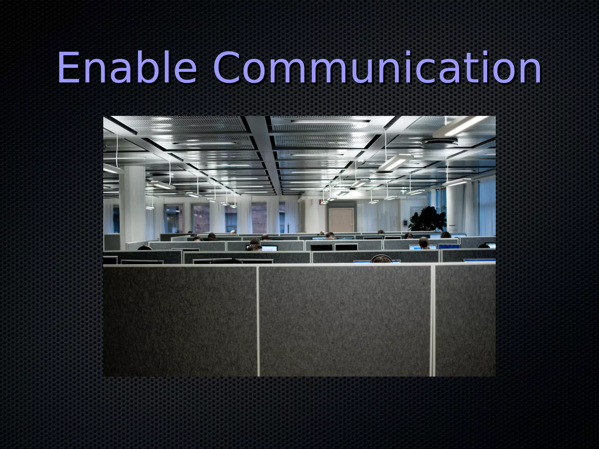 Enable CommunicationEnable Communication
 