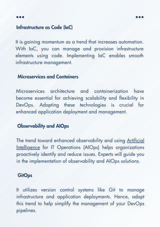 DevOps Services 2025 Pioneering Trends Redefining Software Delivery | PDF