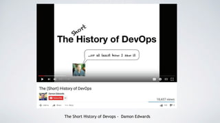 The Short History of Devops - Damon Edwards
 