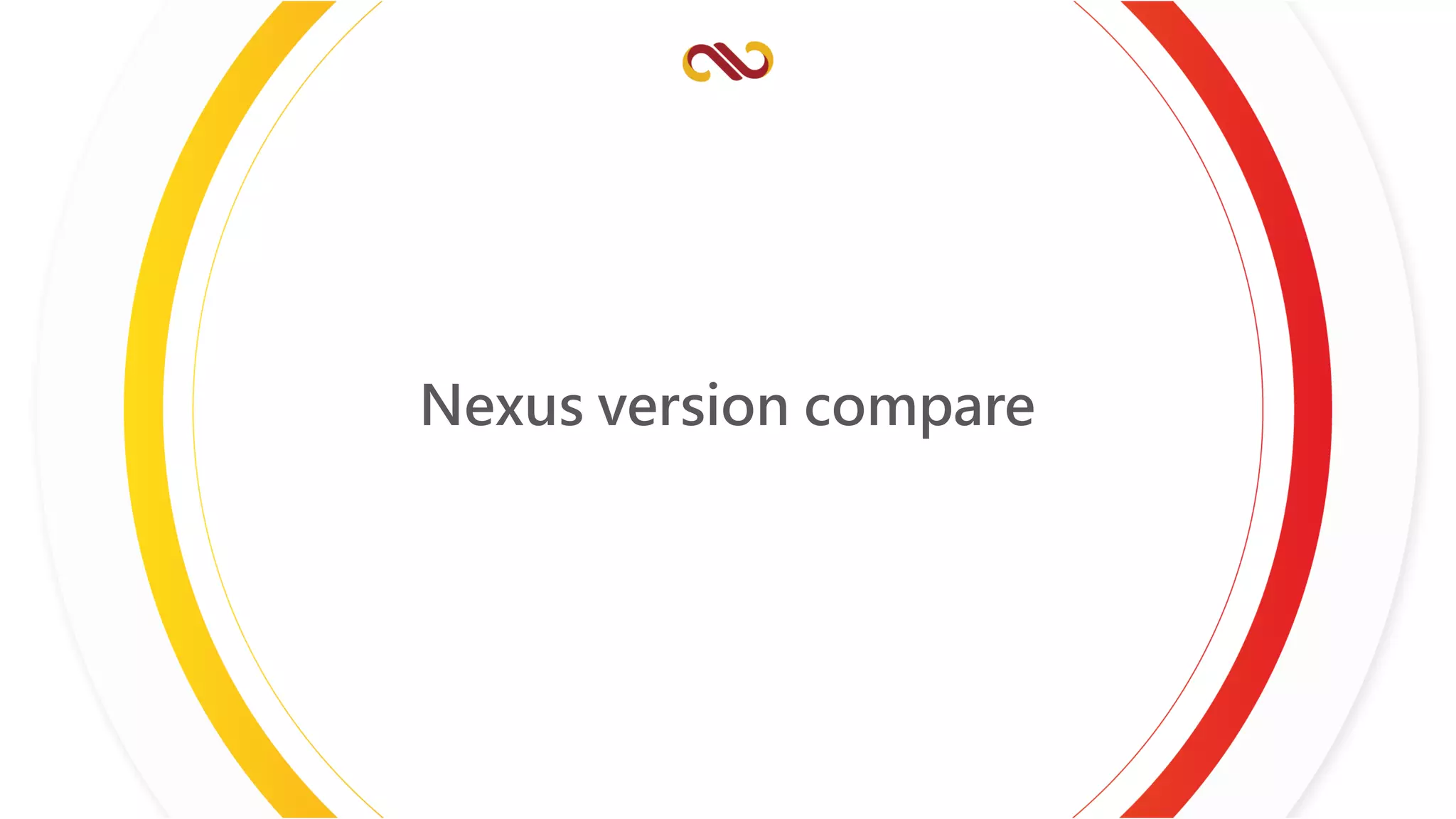Nexus version compare
 
