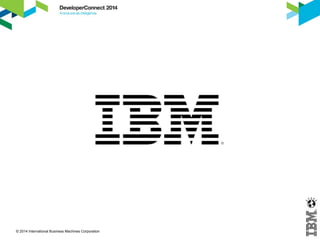 Continuous Development & Testing 
Ciclo = Esforço + Desperdício = 1166hhrrss1155mmiinn 
Eficiência = Esforço / Ciclo = 00,,2266 
© 2014 International Business Machines Corporation 
 
