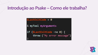 Introdução ao Psake – Como ele trabalha?
 
