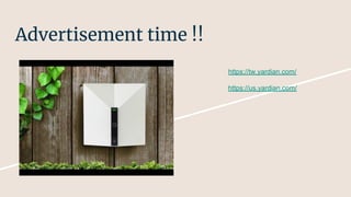 Advertisement time !!
https://tw.yardian.com/
https://us.yardian.com/
 