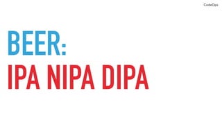 CodeOps
DICAS:OPS PIPELINES
COMPARTILHE O CÓDIGO
 