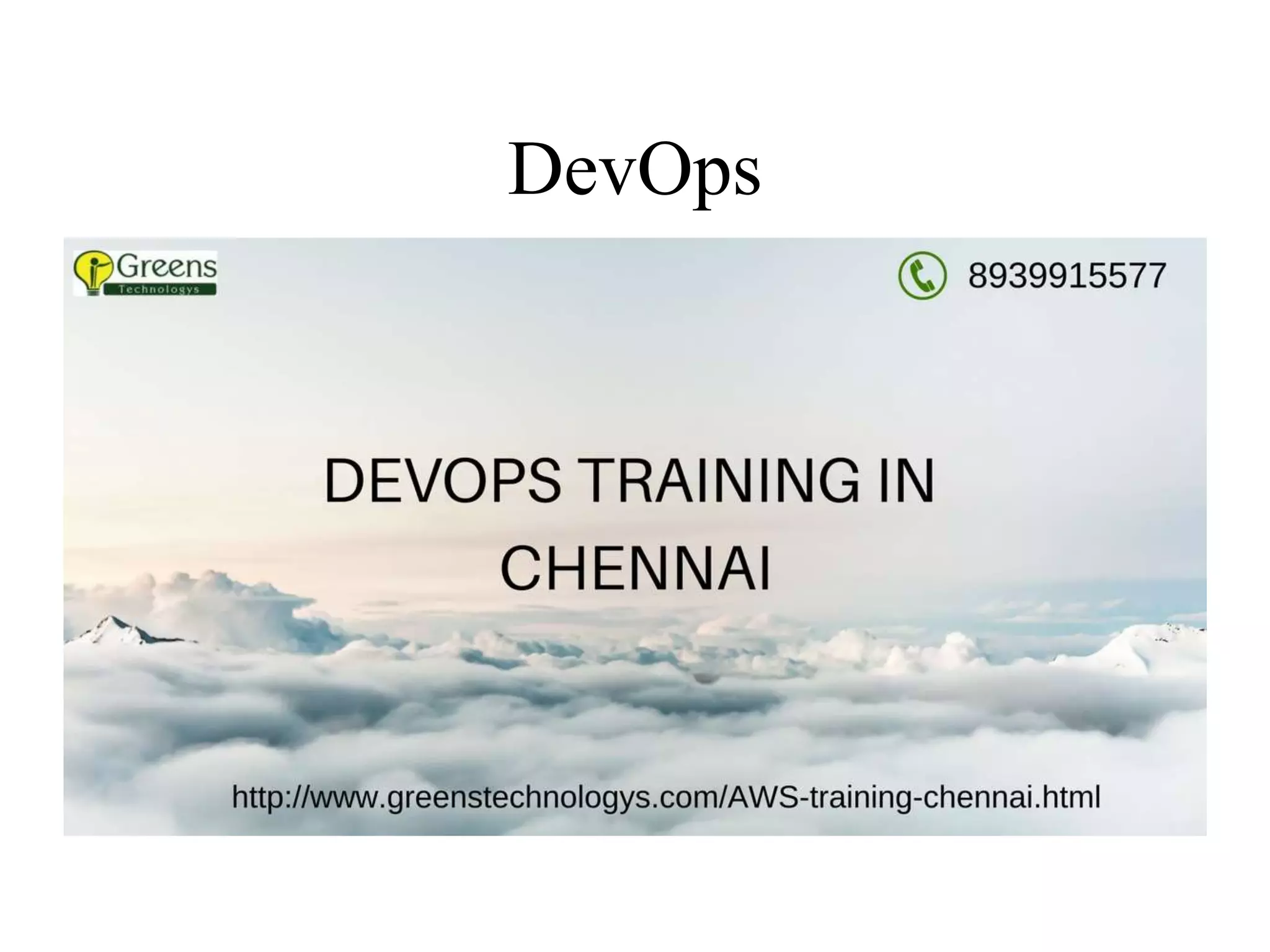 DevOps
 
