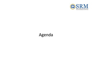 Agenda
 