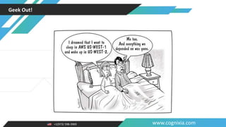 +1(973) 598-3969 www.cognixia.com
Geek Out!
 