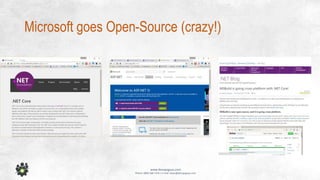 www.devopsguys.com
Phone: 0800 368 7378 | e-mail: team@devopsguys.com
Microsoft goes Open-Source (crazy!)
 
