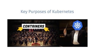 Key Purposes of Kubernetes
 