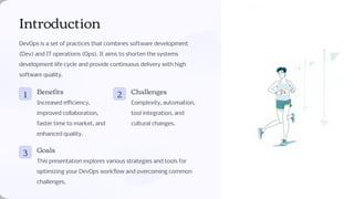 Enhancing Devops Workflow and he details | PDF