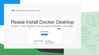 Please install Docker Desktop
https://www.docker.com/products/docker-desktop/