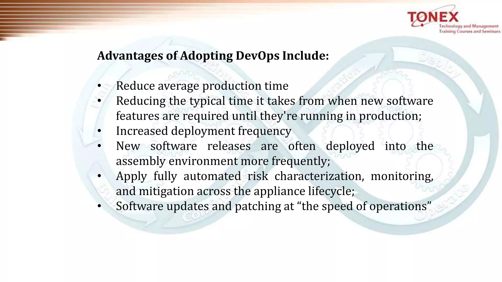 DevOps Workshop, DevOps for DoD Professionals | PPTX