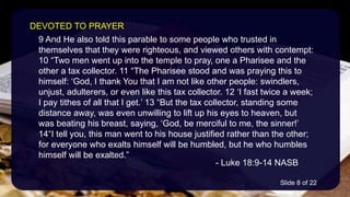 Devoted to prayer | PPTX