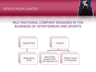 Devox india limited Case Study | PPTX