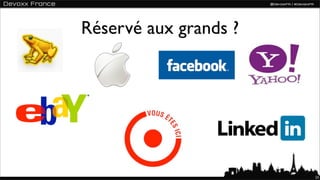 Réservé aux grands ?




                       23
 