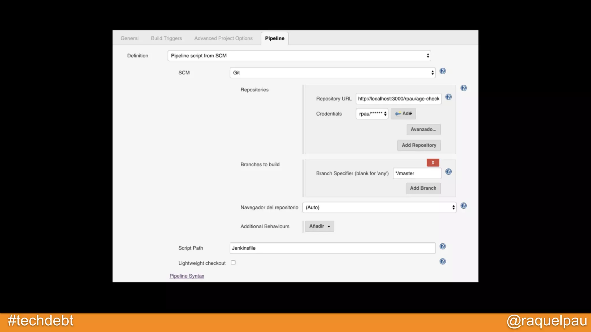 #techdebt @raquelpau
 