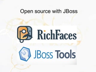 Open source with JBoss
 