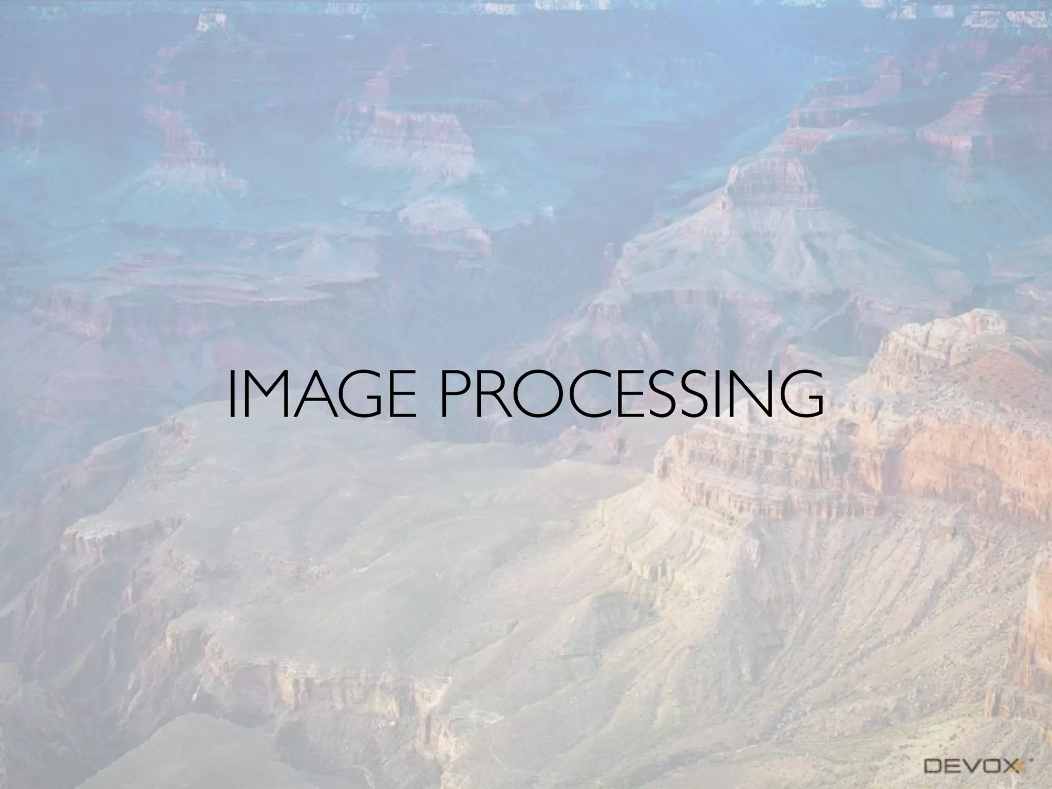 IMAGE PROCESSING

 