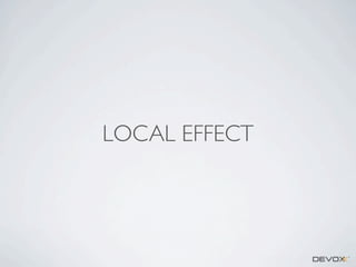 LOCAL EFFECT

 