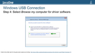Windows USB Connection
Step 4: Select Browse my computer for driver software.
16Credit to the ev3dev team for the great sc...