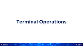 Terminal Operations
 