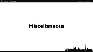 Miscellaneous



                66
 