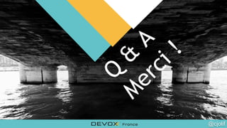 @YourTwitterHandle	

#DVXFR14{session hashtag}	

 @cjolif	

 