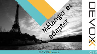 @YourTwitterHandle	

#DVXFR14{session hashtag}	

 @cjolif	

 