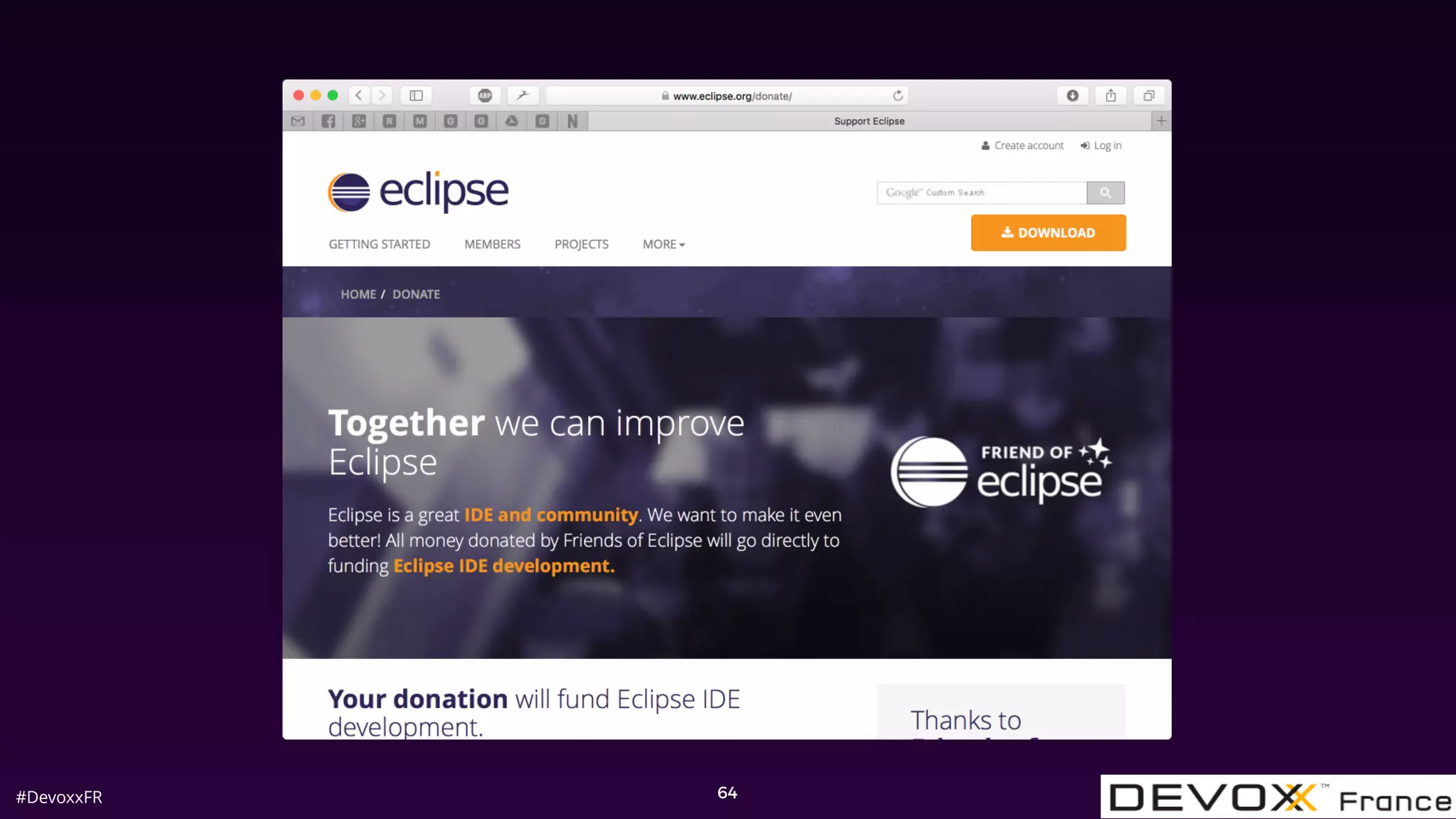 #DevoxxFR 64
 