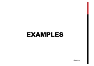 @aalmiray
EXAMPLES
 