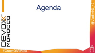 #GraphQlVsRest
@VladimirD_42
Agenda
 