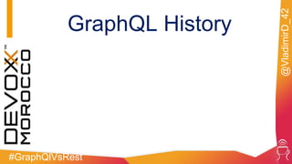 #GraphQlVsRest
@VladimirD_42
GraphQL History
 