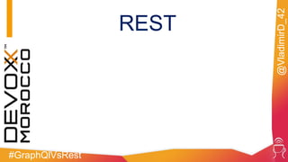 #GraphQlVsRest
@VladimirD_42
REST
 