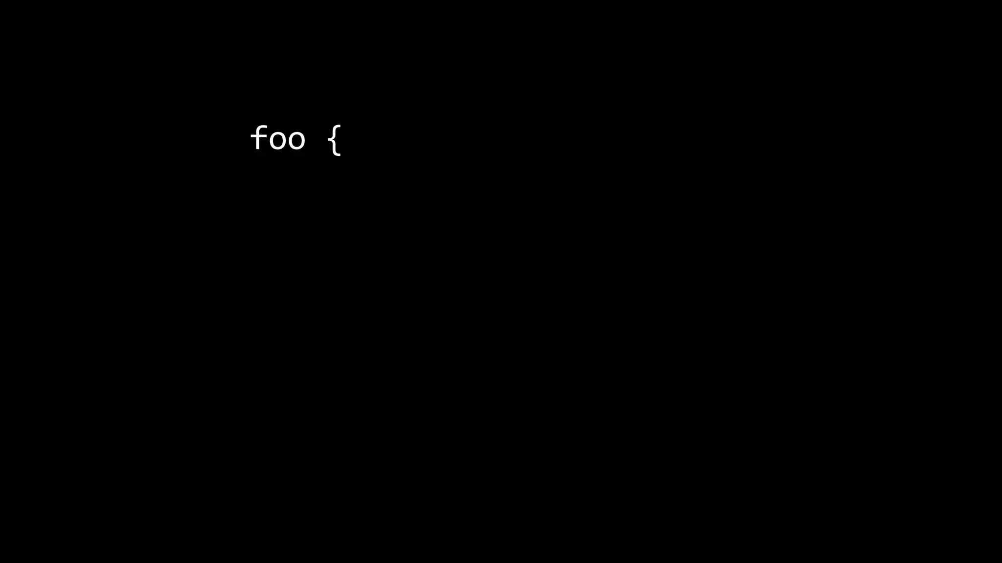 foo {
bar {
baz = "Hello!"
qux = quux {
corge = "Blah"
}
}
}
 