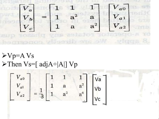 symmetrical component of power system | PPT