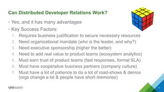 DevRel Judo Evans Data drc 2017