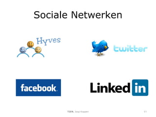 Sociale Netwerken TIEN , Joop Koppen 