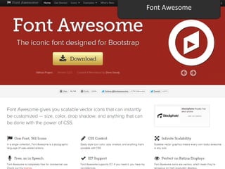 Font Awesome
 