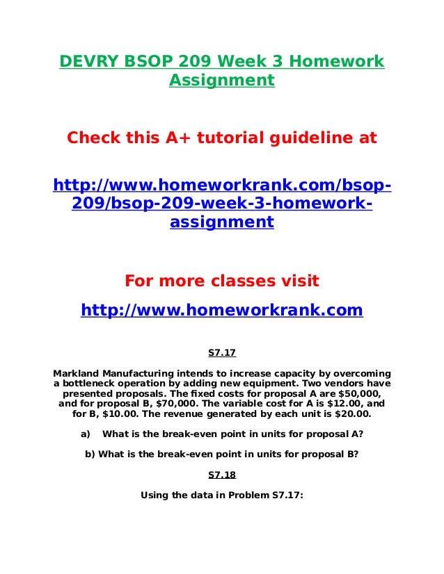 Essay about bsop 209 week 3 assignment 03 picture