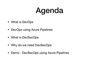 DevSecOps Basics with Azure Pipelines | PDF