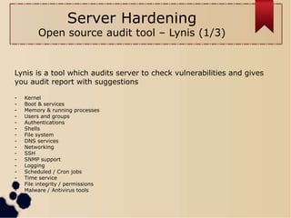 Shells Audit DevSecOps | PPTX