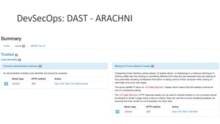 DevSecOps: DAST - ARACHNI
 