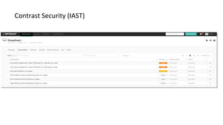 Contrast Security (IAST)
 